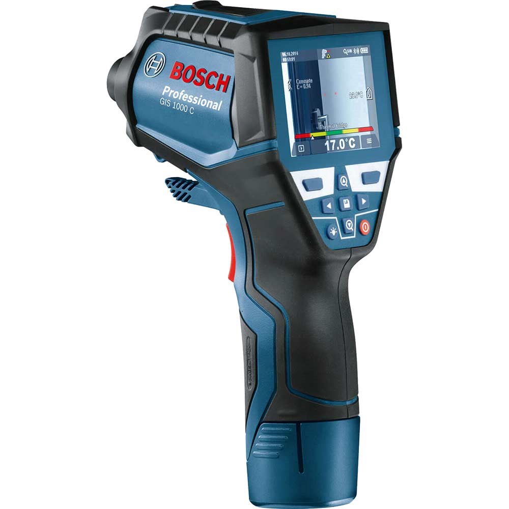 Bosch Gis 1000 C Thermo Temperature And Moisture Detector