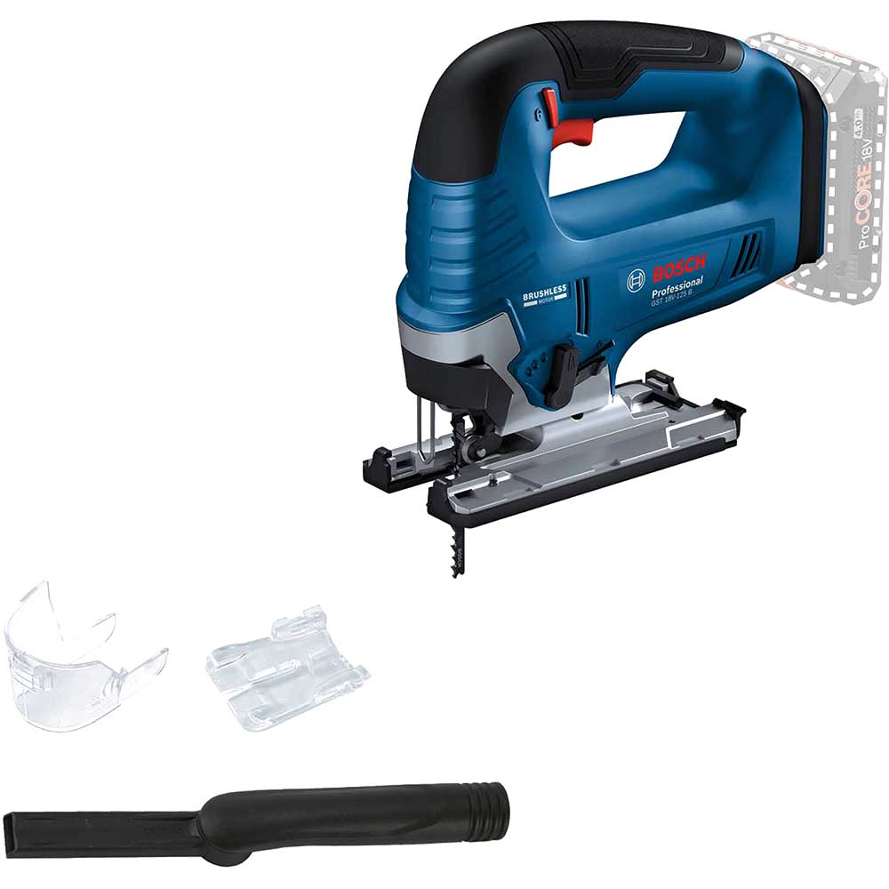 Bosch GST 18V-125 B 18v Cordless Brushless Jigsaw No Batteries No Battery Charger No Case