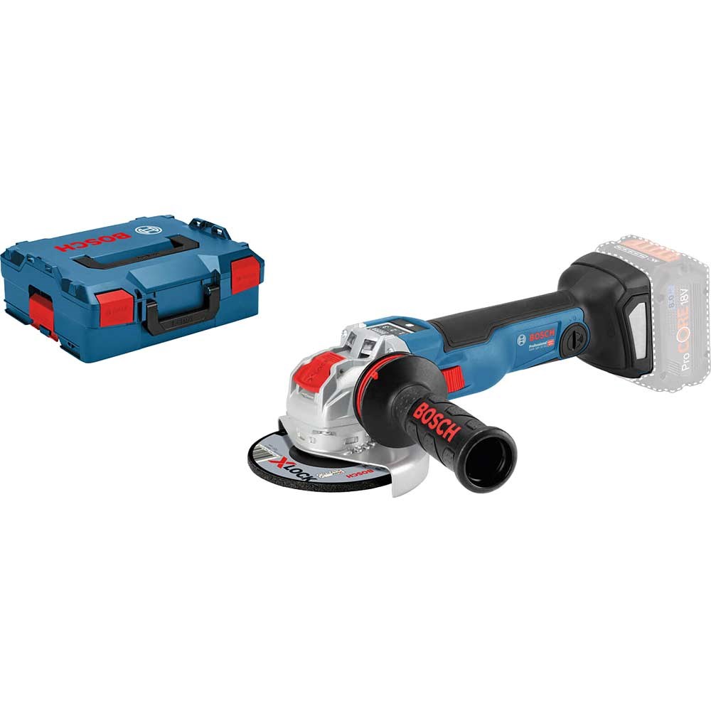 Bosch Gwx 18 V 10 Sc X Lock Angle Grinder 125mm Angle Grinders