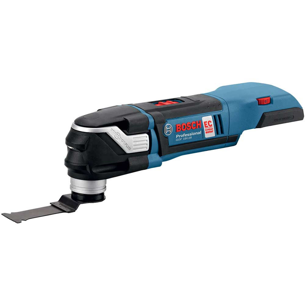 Image of Bosch GOP 18 V-28 18v Cordless Brushless Starlock Plus Oscillating Multi Tool No Batteries No Charger No Case