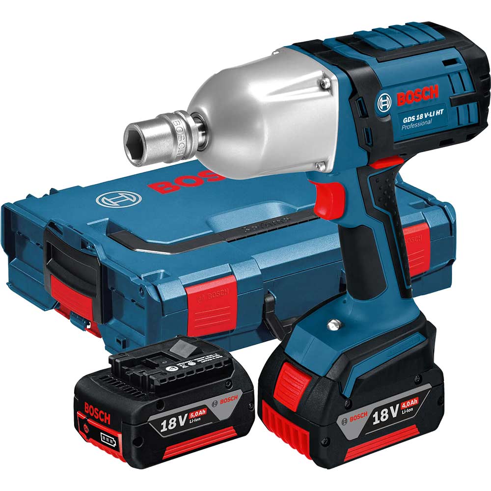 Аккумуляторный гайковерт 18 вольт. Bosch GDS 18v-li HT. Гайковерт Bosch GDS 18 V-li. Гайковёрт аккумуляторный Bosch 18v. GDS 18 V-li HT.