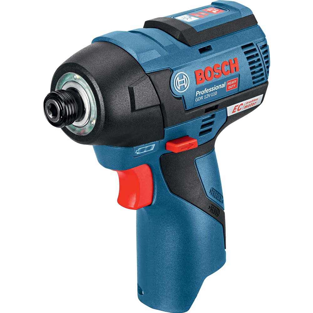 Image of Bosch GDR 12 V-EC 12v Cordless Brushless Impact Driver No Batteries No Charger No Case