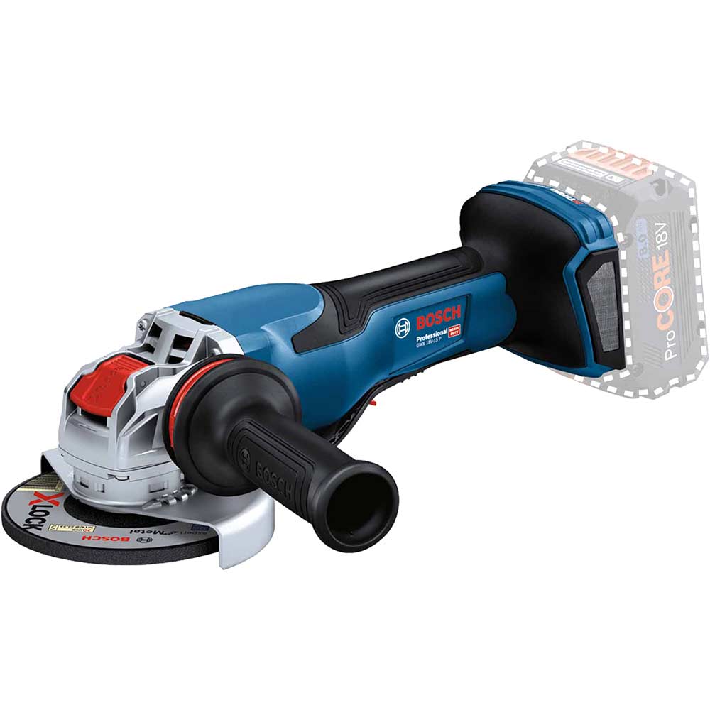 Bosch GWX 18V-15 P 18v Cordless X LOCK Angle Grinder 125mm No Batteries No Battery Charger No Case