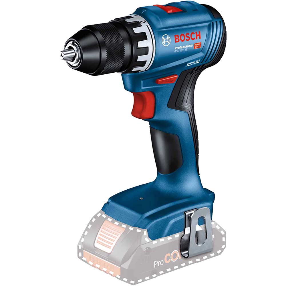 Bosch GSR 18V-45 18v Cordless Brushless Drill Driver No Batteries No Battery Charger No Case