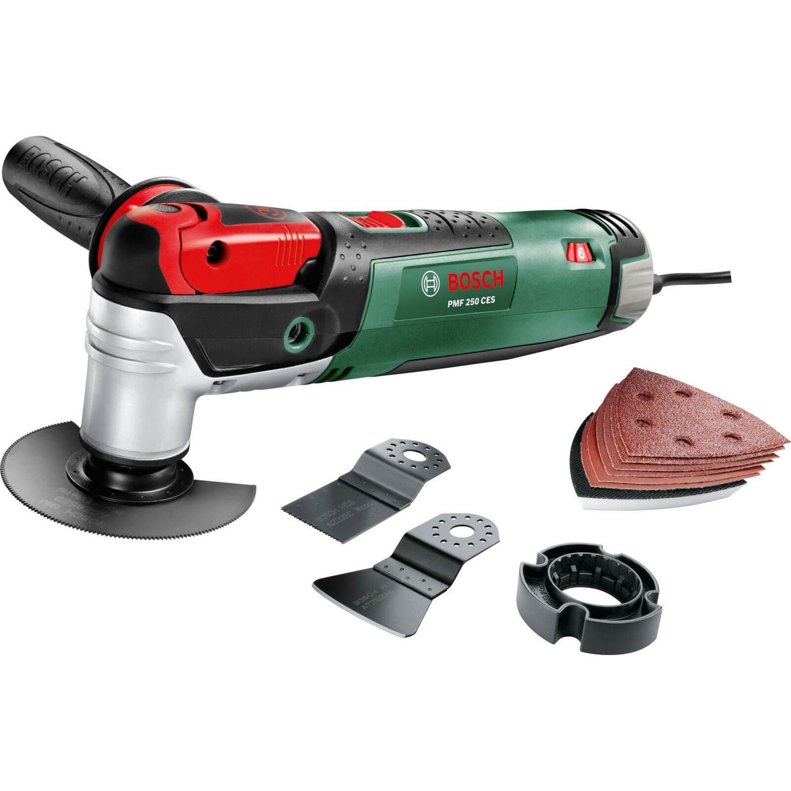 Bosch PMF 250 CES All Rounder 3 In 1 Oscillating Multi Tool