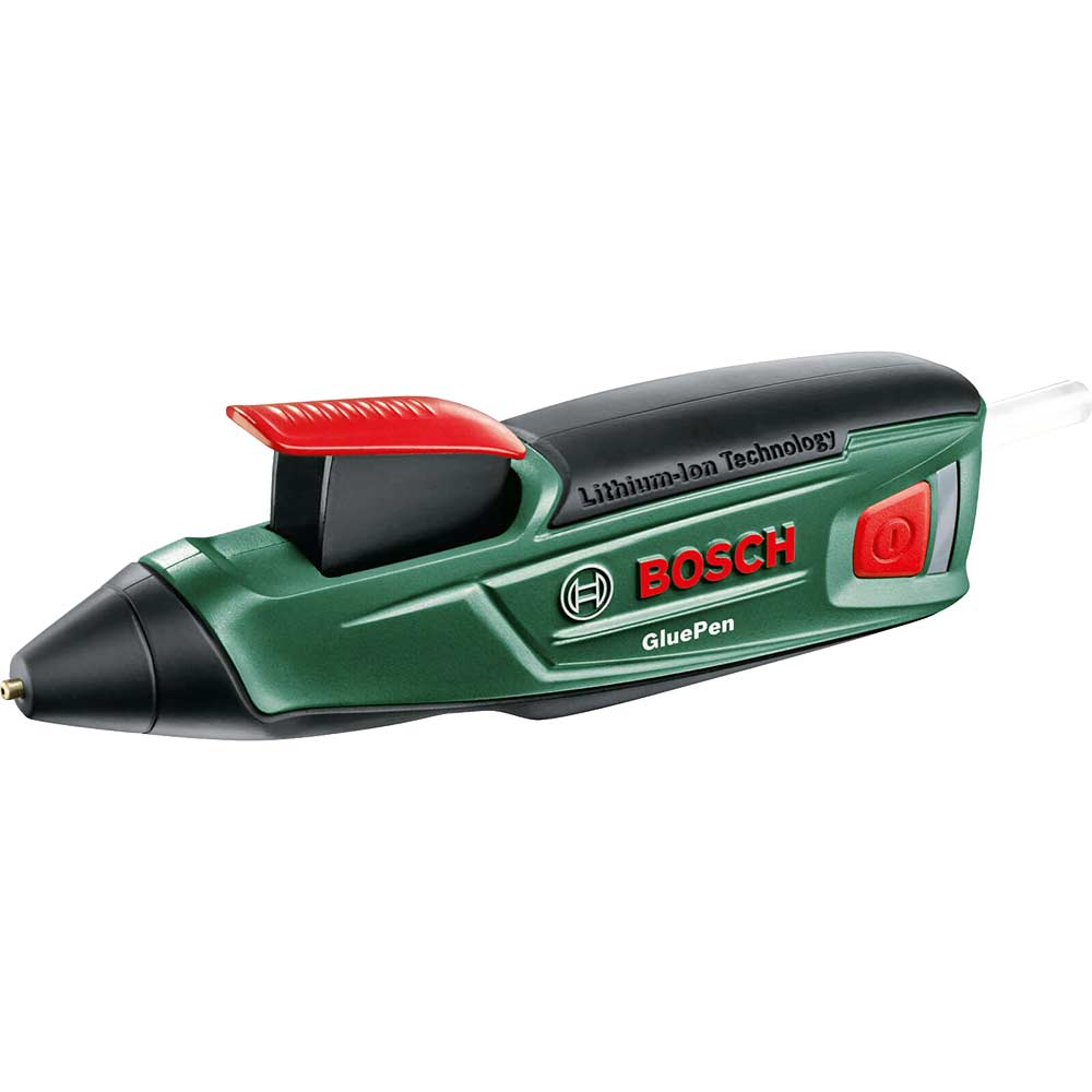 Image of Bosch GLUEPEN 3.6v Cordless Glue Gun Pen 1 x 1.5ah Integrated Li-ion Charger No Case