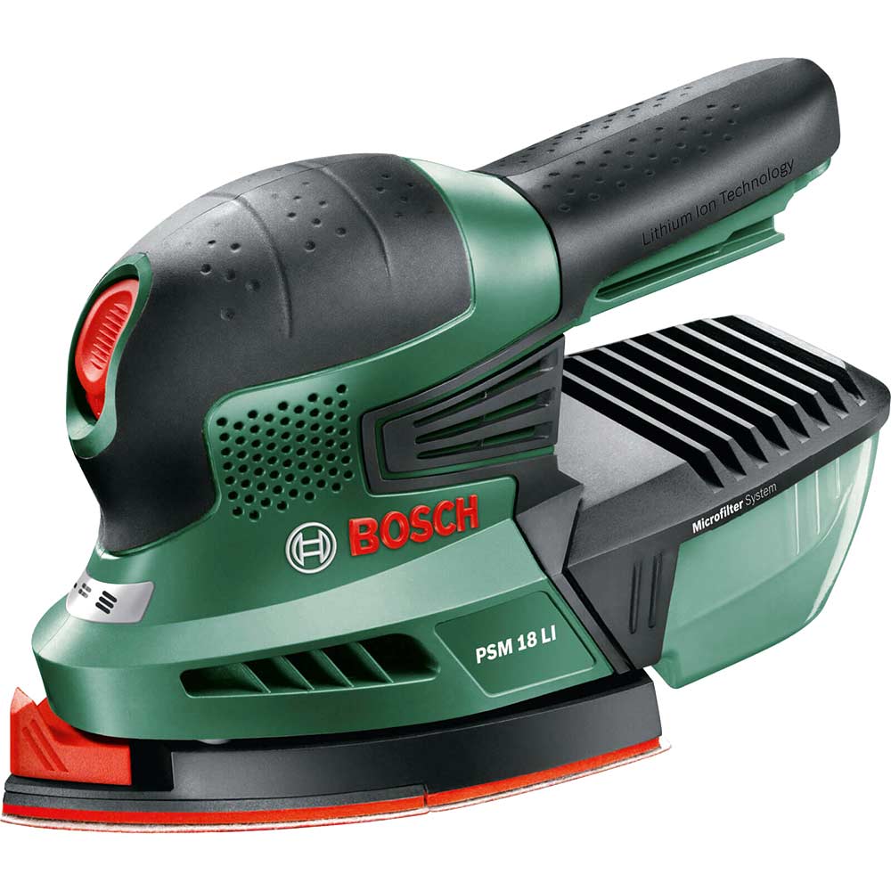 Image of Bosch PSM 18 LI 18v Cordless Detail Sander No Batteries No Charger No Case