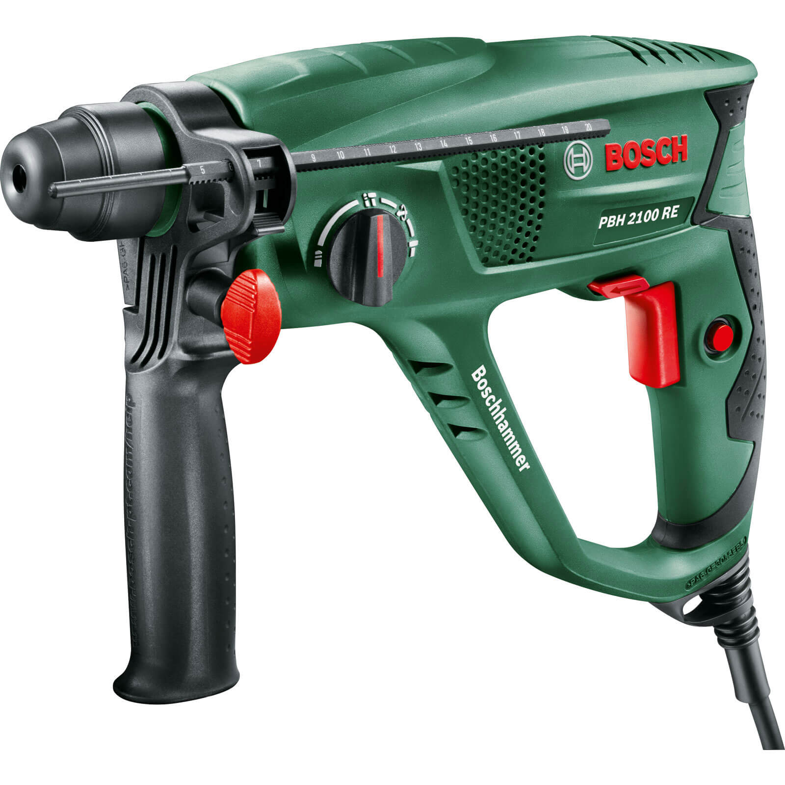Image of Bosch PBH 2100 RE Compact SDS Plus Hammer Drill 240v