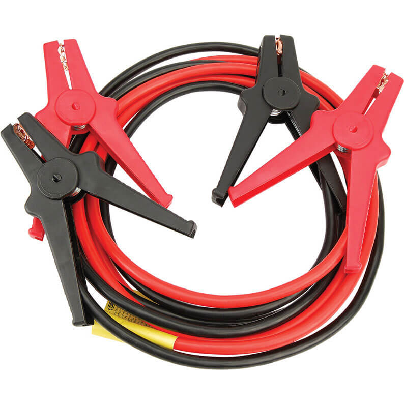 Image of Draper Battery Booster Cable Jump Leads 3m