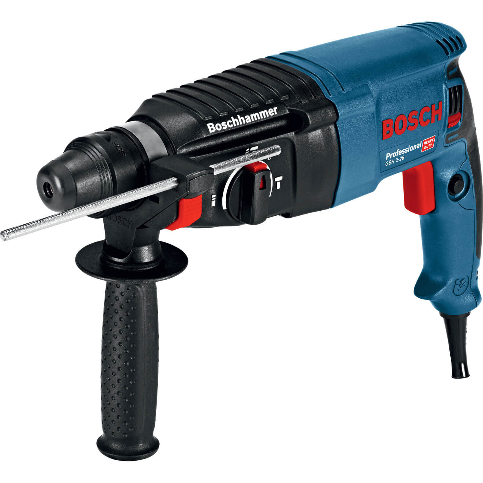 Image of Bosch GBH 2 26 SDS Plus 3 Mode Rotary Hammer Drill 110v