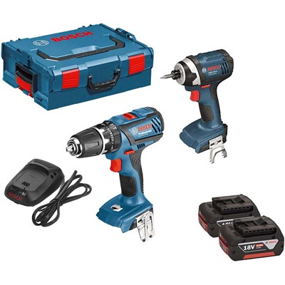 Bosch GSB 18-2-LI Plus 18v Cordless Combi Drill and Impact Driver