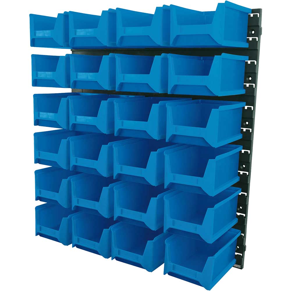 Image of Draper 24 Bins Wall Storage Unit