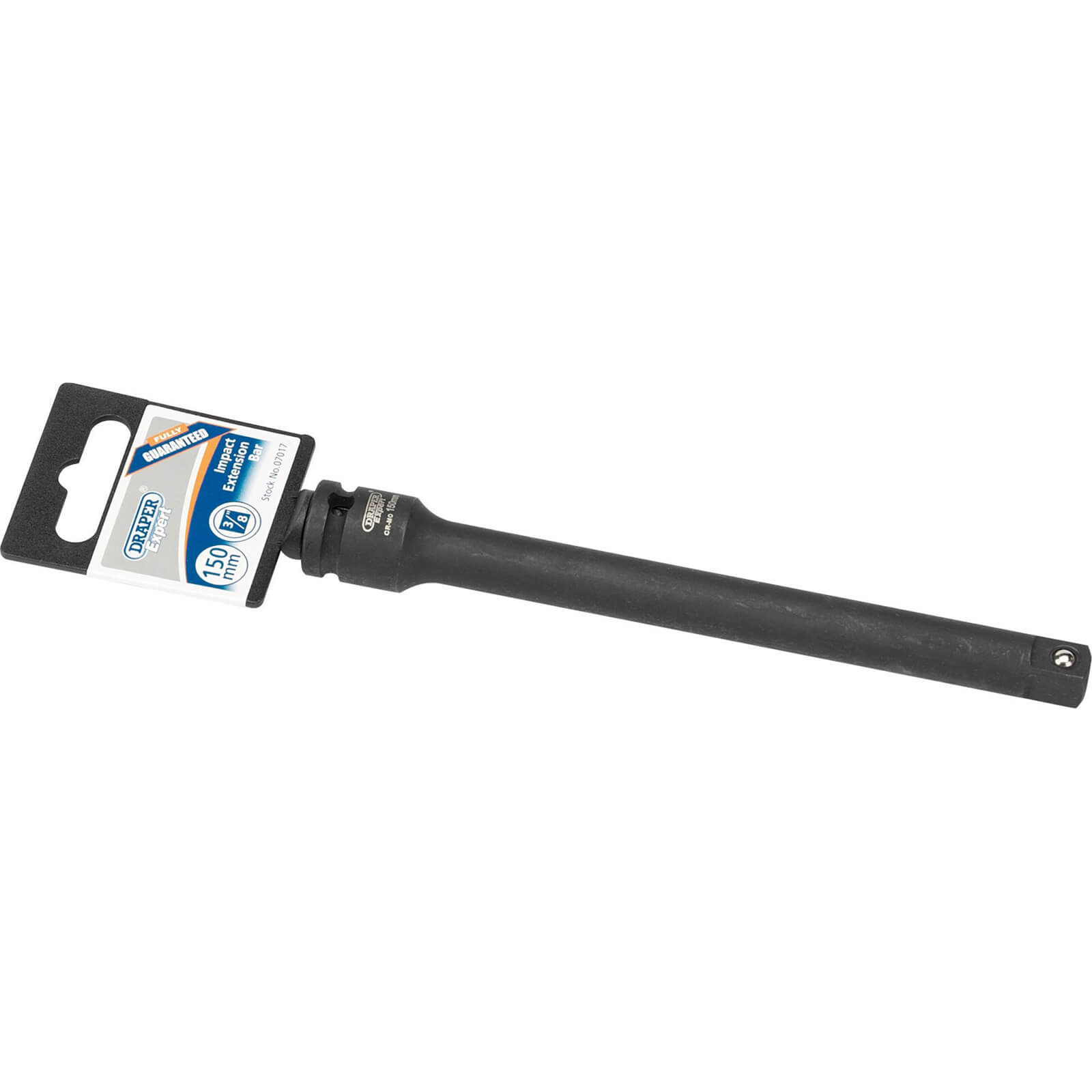Image of Draper Expert 3/8" Drive Impact Socket Extension Bar 3/8" 150mm