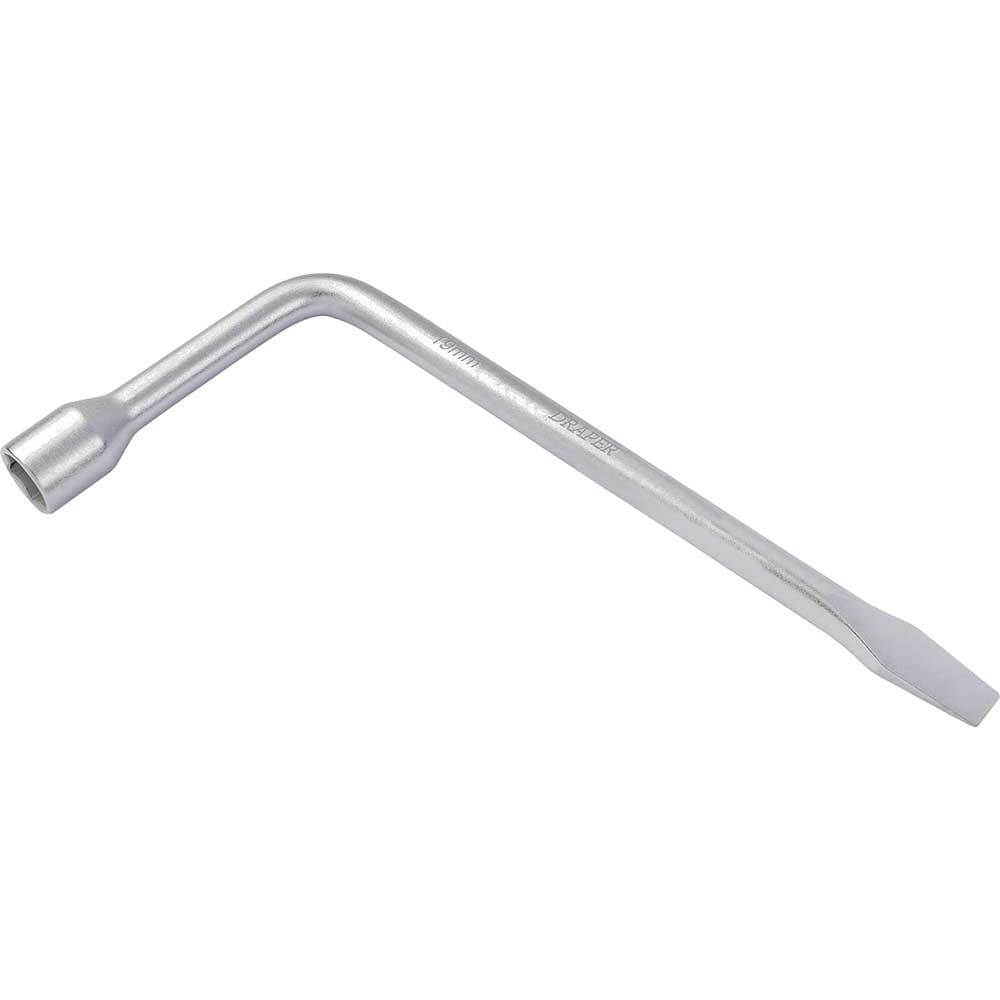 Draper Dual Size Socket and Hub Cap Remover Wheel Nut Wrench