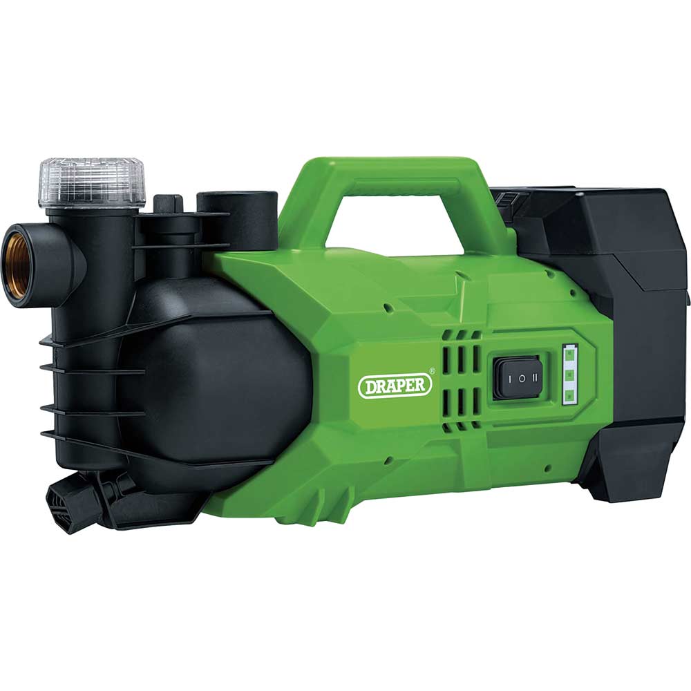 Draper D20G/WP D20 20v Cordless Water Pump No Batteries No Battery Charger