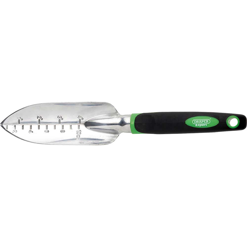 Image of Draper Expert Aluminium Garden Transplanting Trowel