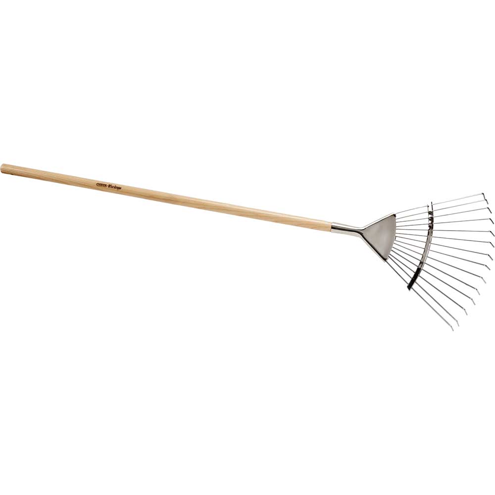 Image of Draper Heritage Junior Childrens Stainless Steel Lawn Rake