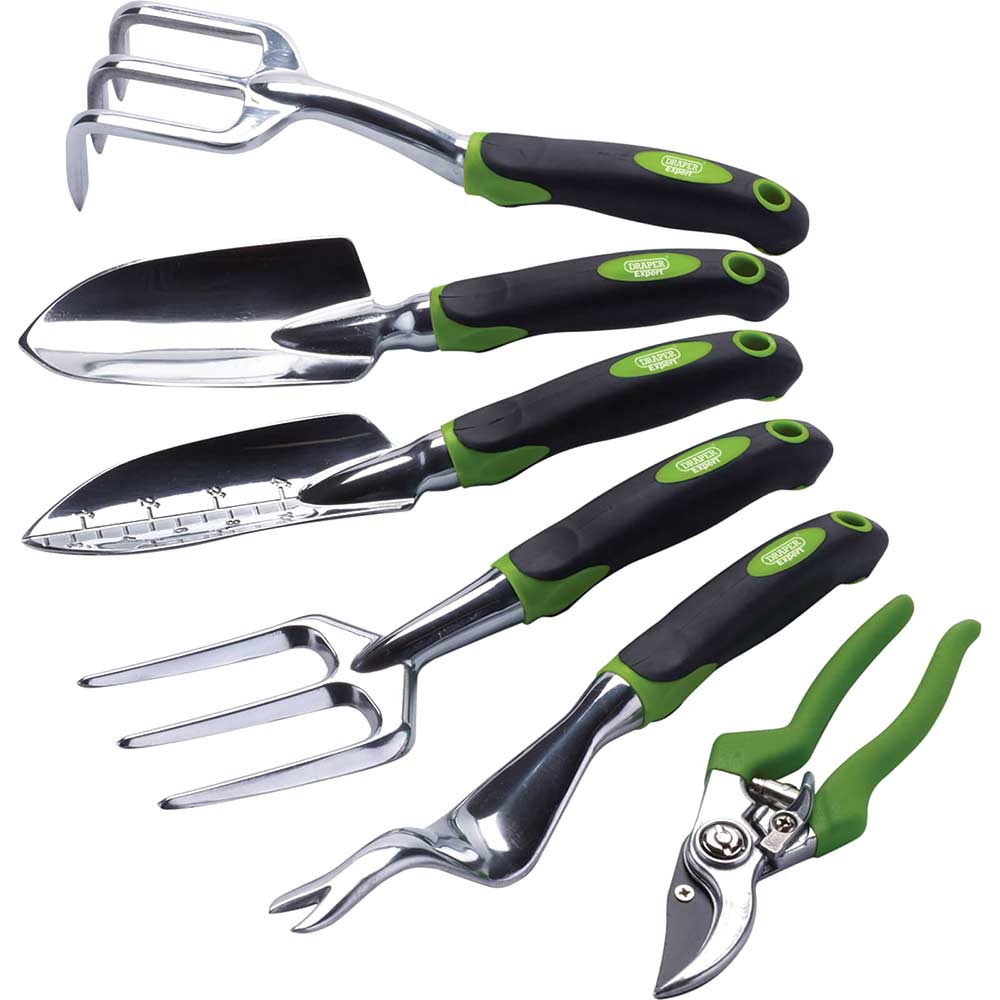 Image of Draper Expert 6 Piece Garden Hand Tool Set