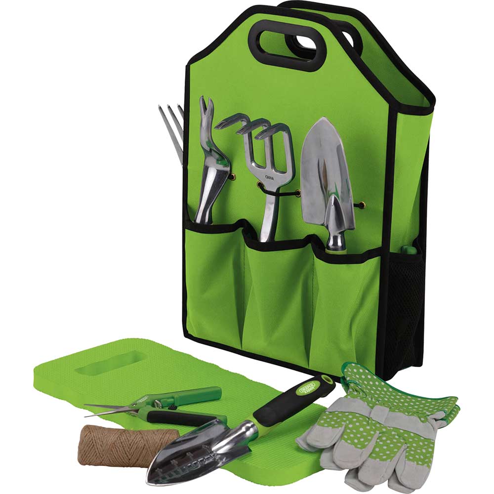 Image of Draper Expert 11 Piece Aluminium Garden Tool Set