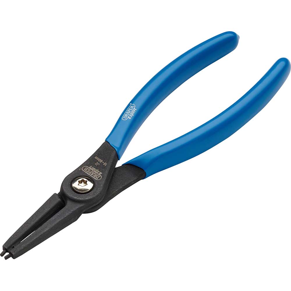 Image of Draper Expert Straight Tip Internal Circlip Pliers 19mm - 60mm