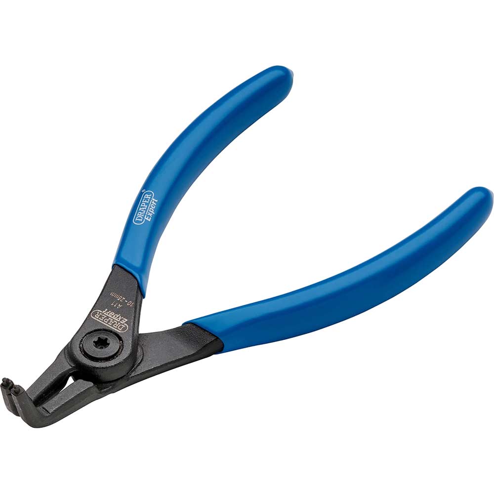 Image of Draper Expert Bent External Circlip Pliers 10mm - 25mm