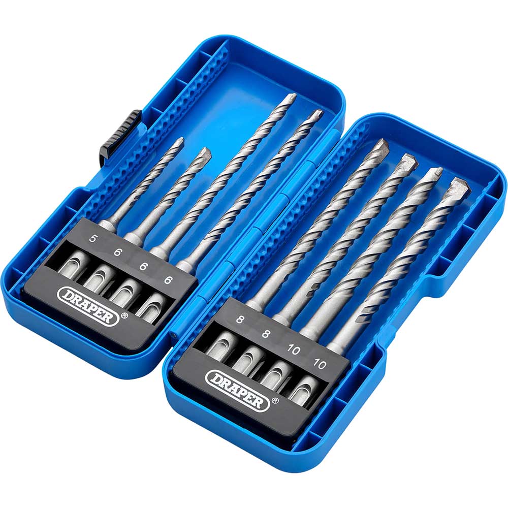 Draper 8 Piece SDS Plus Drill Bit Set