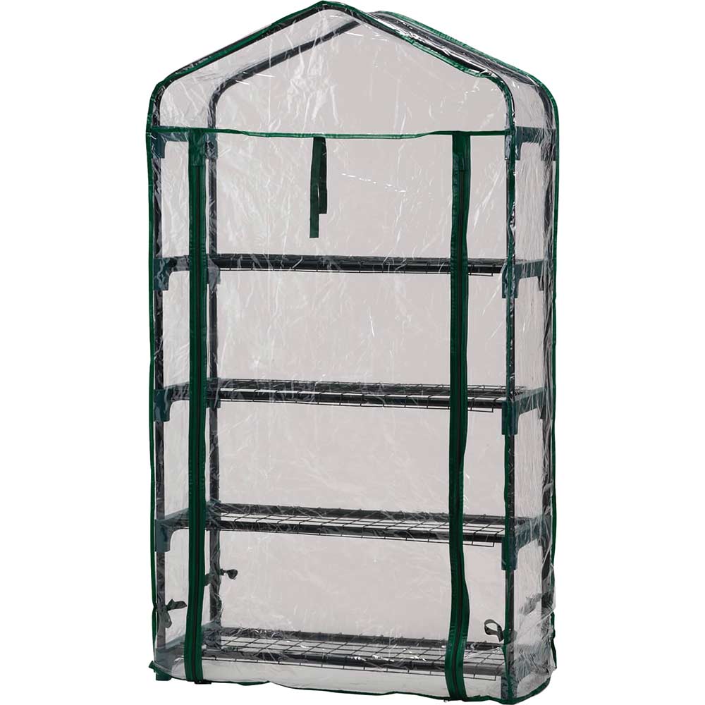 Image of Draper 4 Tier Portable PVC Greenhouse