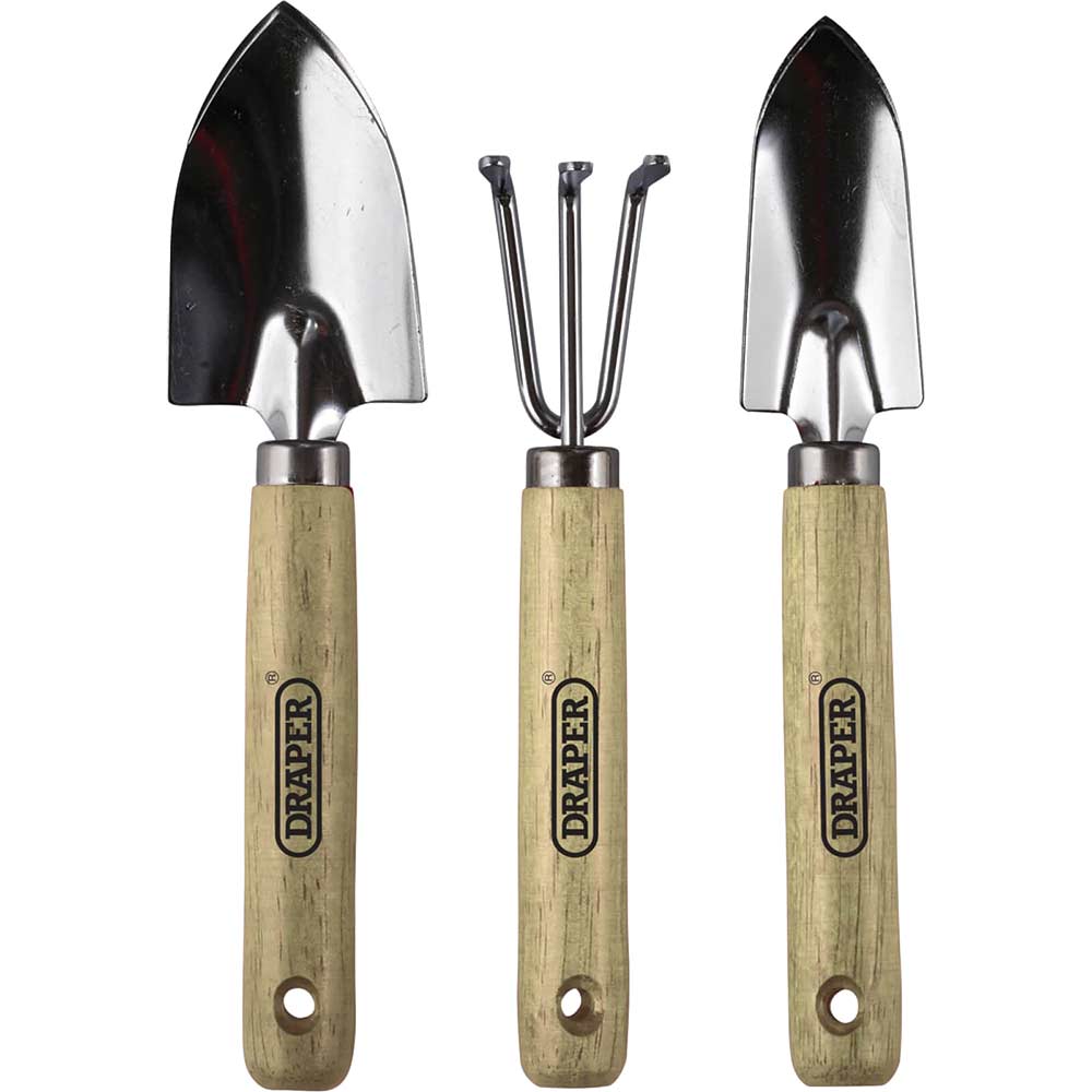 Image of Draper 3 Piece Mini Garden Hand Tool Set