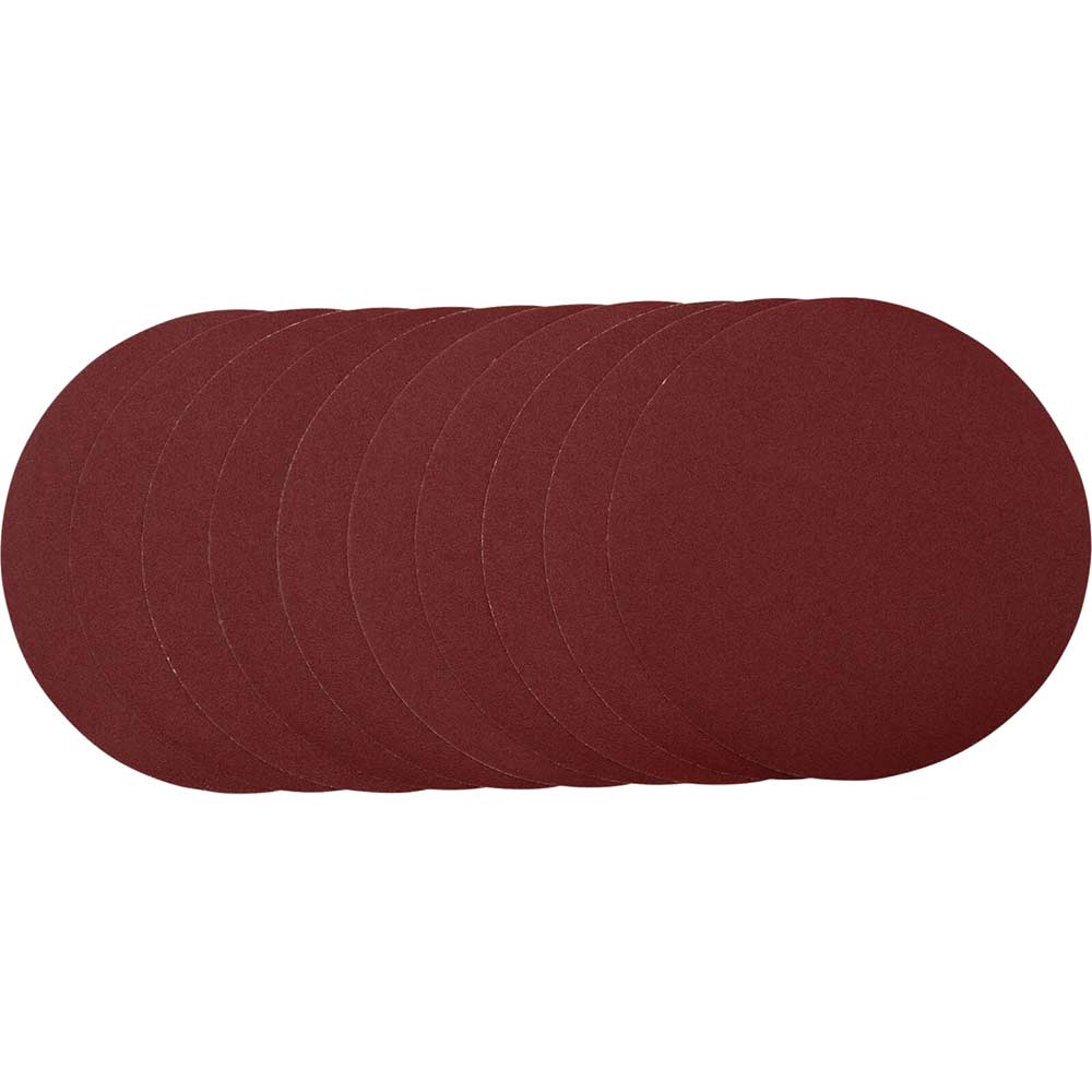 Draper Aluminium Oxide Sanding Discs 230mm 230mm 120g Pack of 10