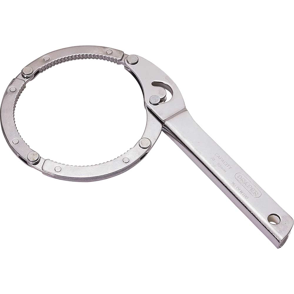 Draper Oil Filter Wrench 80mm - 100mm