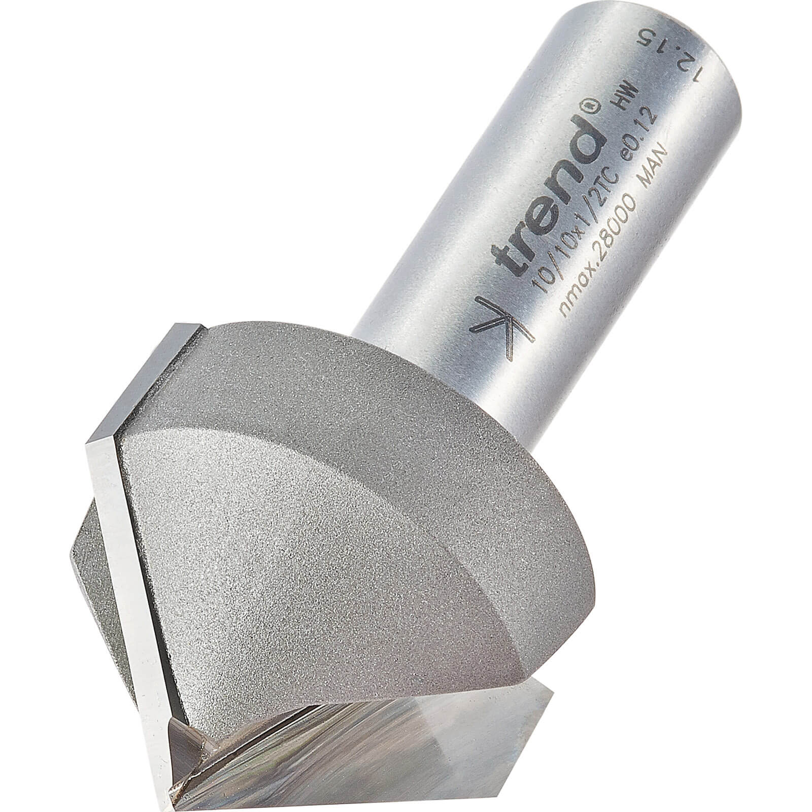 Image of Trend Chamfer V Groove Router Cutter 32mm 15mm 1/2"
