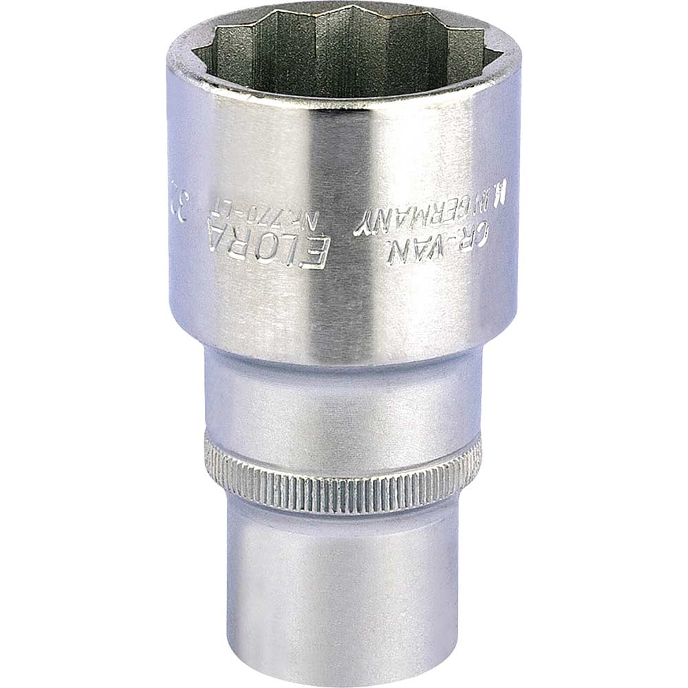 Image of Elora 1/2" Drive Deep Bi Hexagon Socket Metric 1/2" 32mm