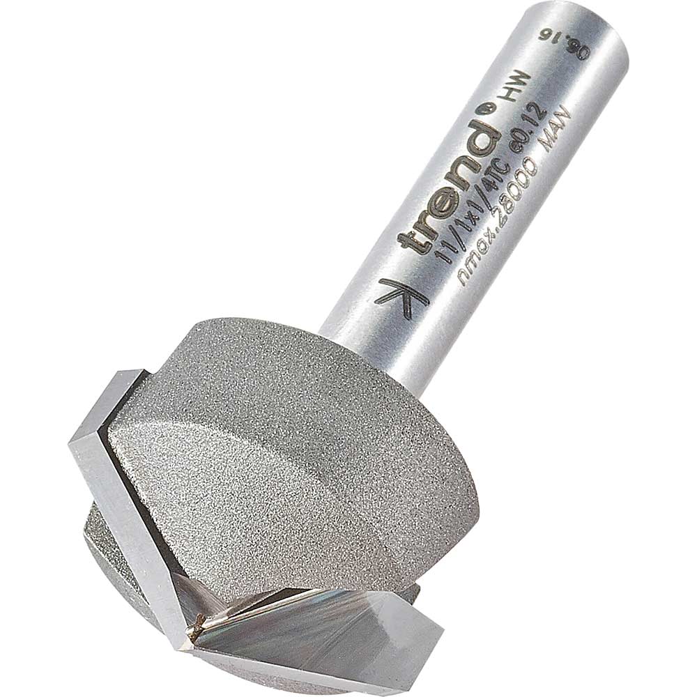 Trend Chamfer V Groove Router Cutter 21.5mm 5.5mm 1/4