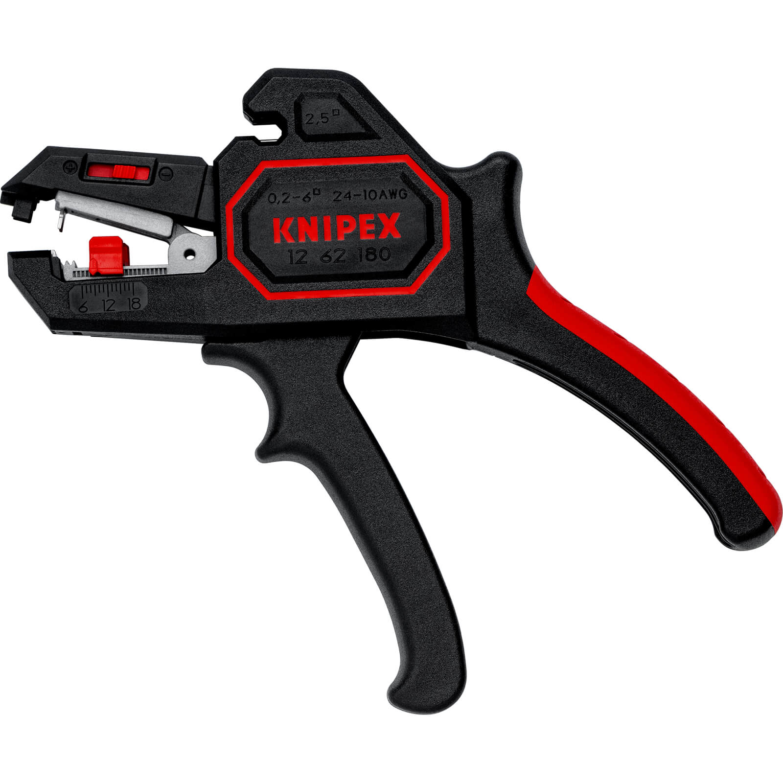Knipex 12 62 180 Automatic Insulation Cable Stripper 180mm