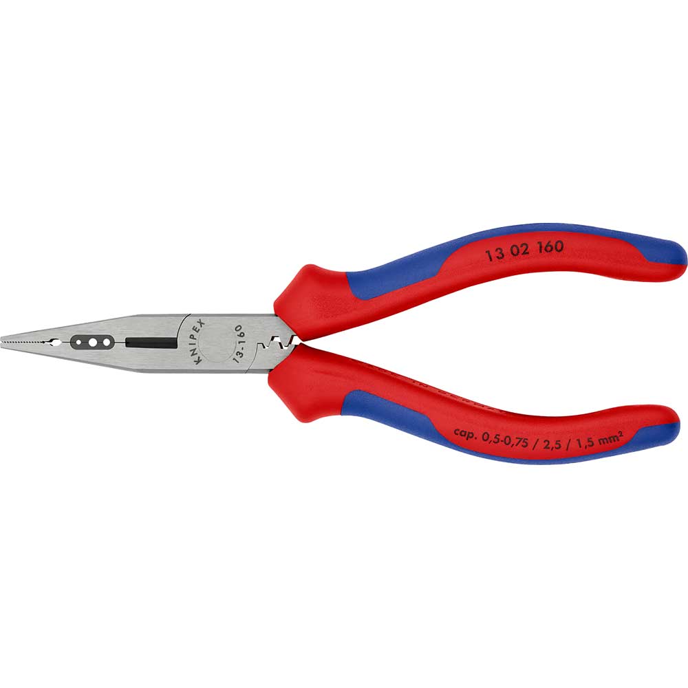 Photos - Pliers KNIPEX 13 02 Electricians  160mm 13 02 160 SB 