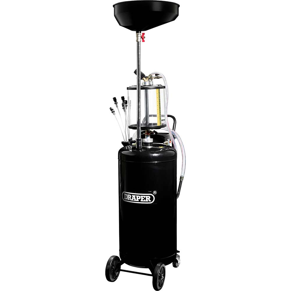 Draper Suction Oil Drainer and Inspection Chamber 90l