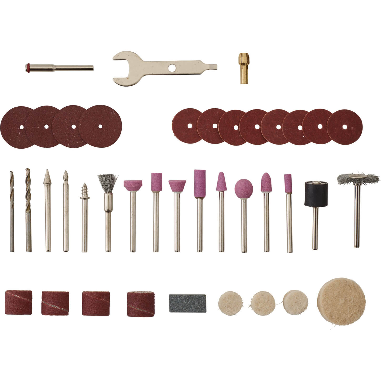 Image of Draper 40 Piece Rotary Multi Tool Accessory Set
