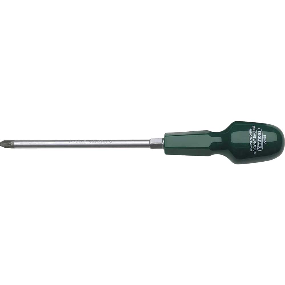 Image of Draper Cabinet Pattern Pozi Screwdriver PZ3 150mm