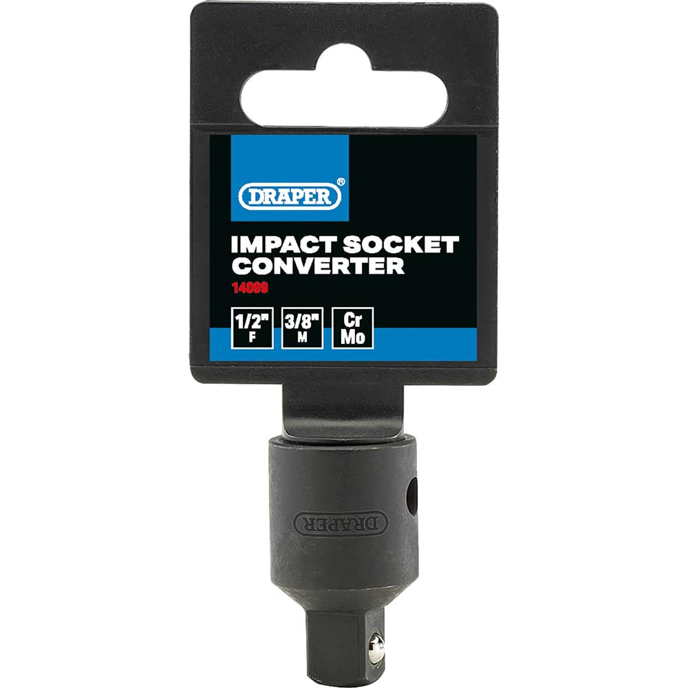 Image of Draper Expert Impact Socket Converter 1/2" Female 3/8" Female