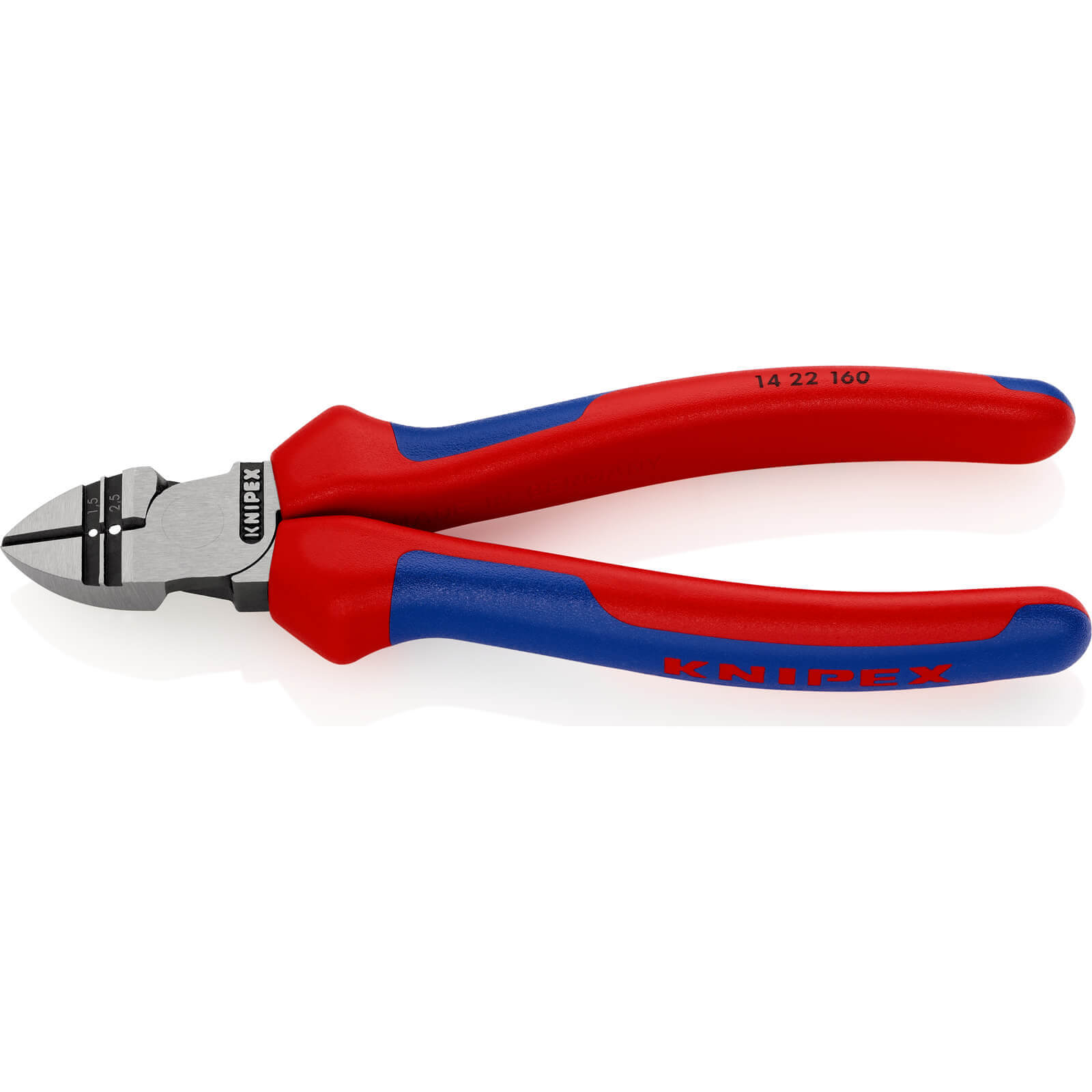 Image of Knipex 14 22 Wire Stripping and Cutting Pliers 160mm