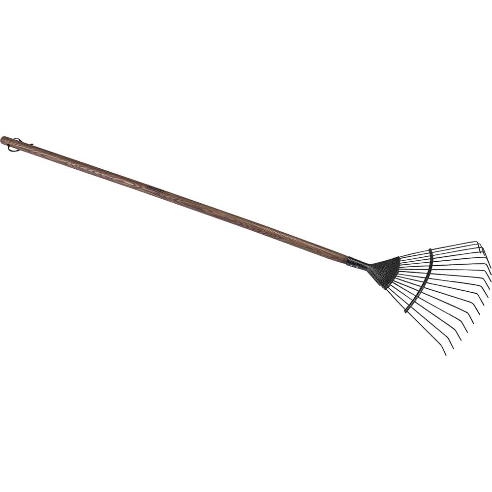 Draper Carbon Steel Lawn Rake Ash Handle