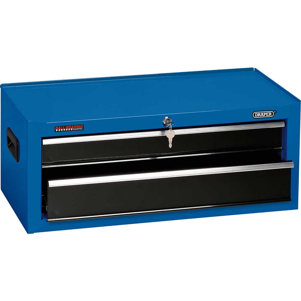 Draper 2 Drawer Tool Chest Blue / Black