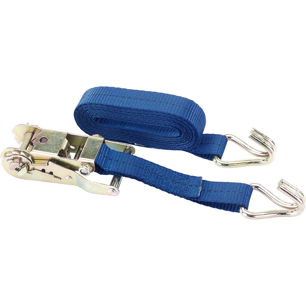 Draper Heavy Duty Ratcheting Tie Down Straps 25mm 3m 400kg