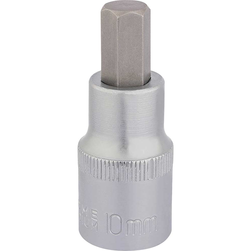 Image of Draper Expert 1/2" Drive Hexagon Socket Bit Metric 1/2" 10mm