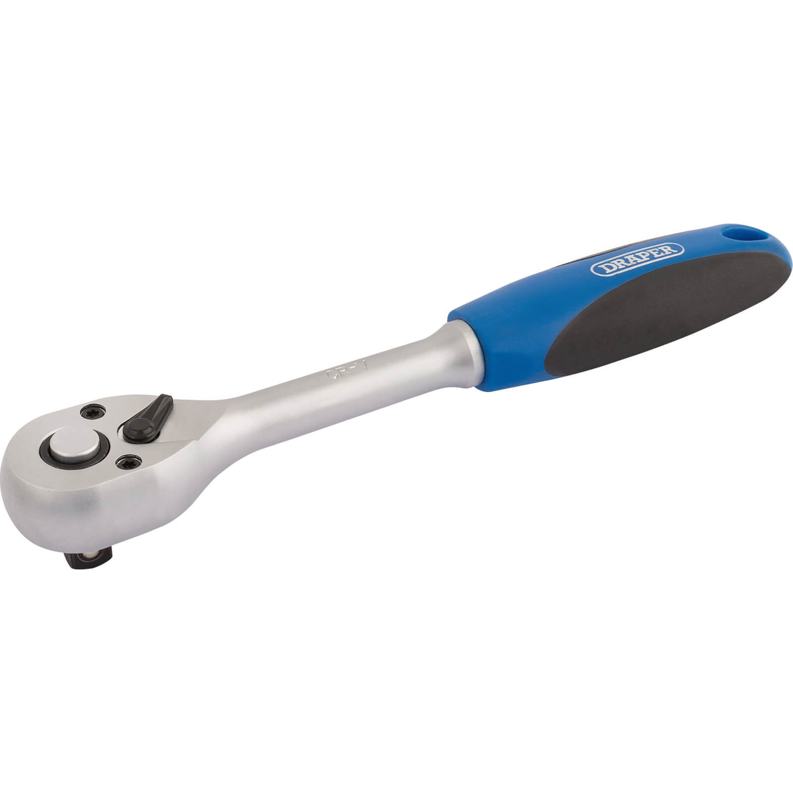 Image of Draper 3/8" Drive 72 Tooth Reversible Soft Grip Ratchet 3/8"