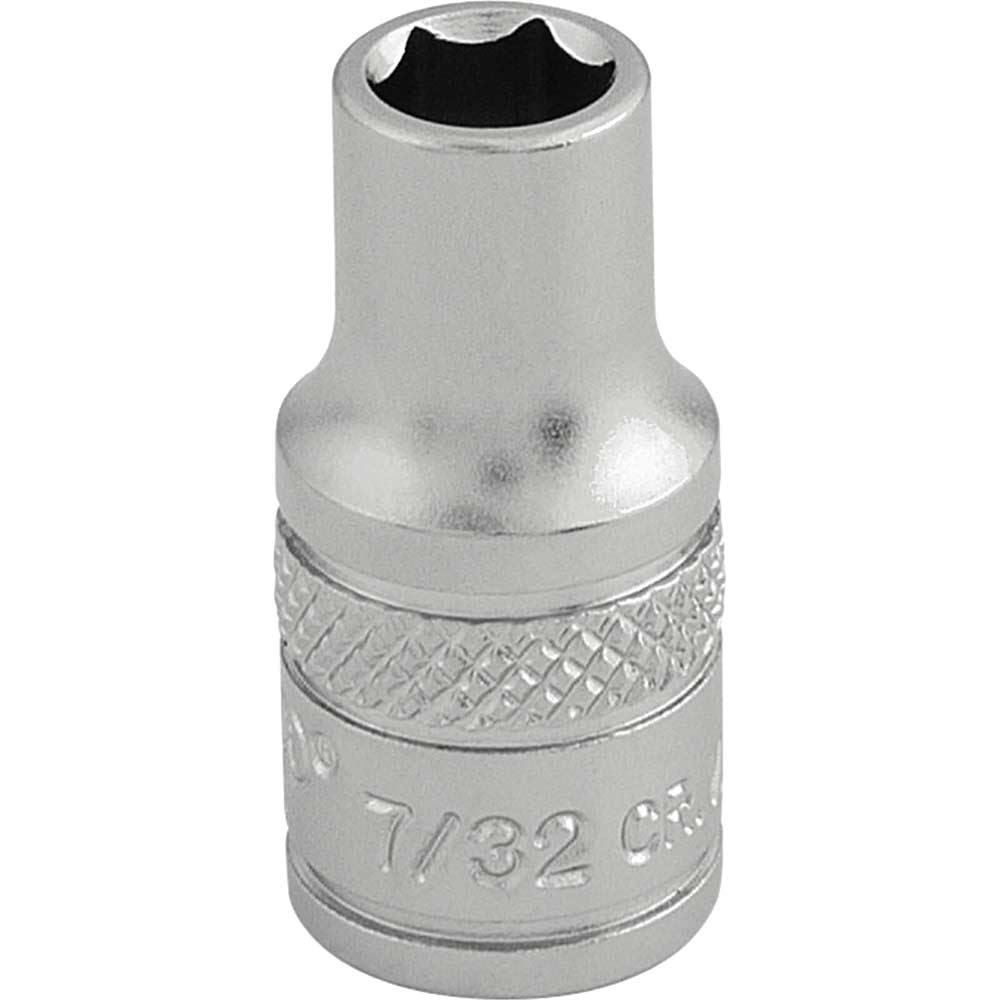 Draper 1/4" Drive Hexagon Socket Imperial 1/4" 7/32