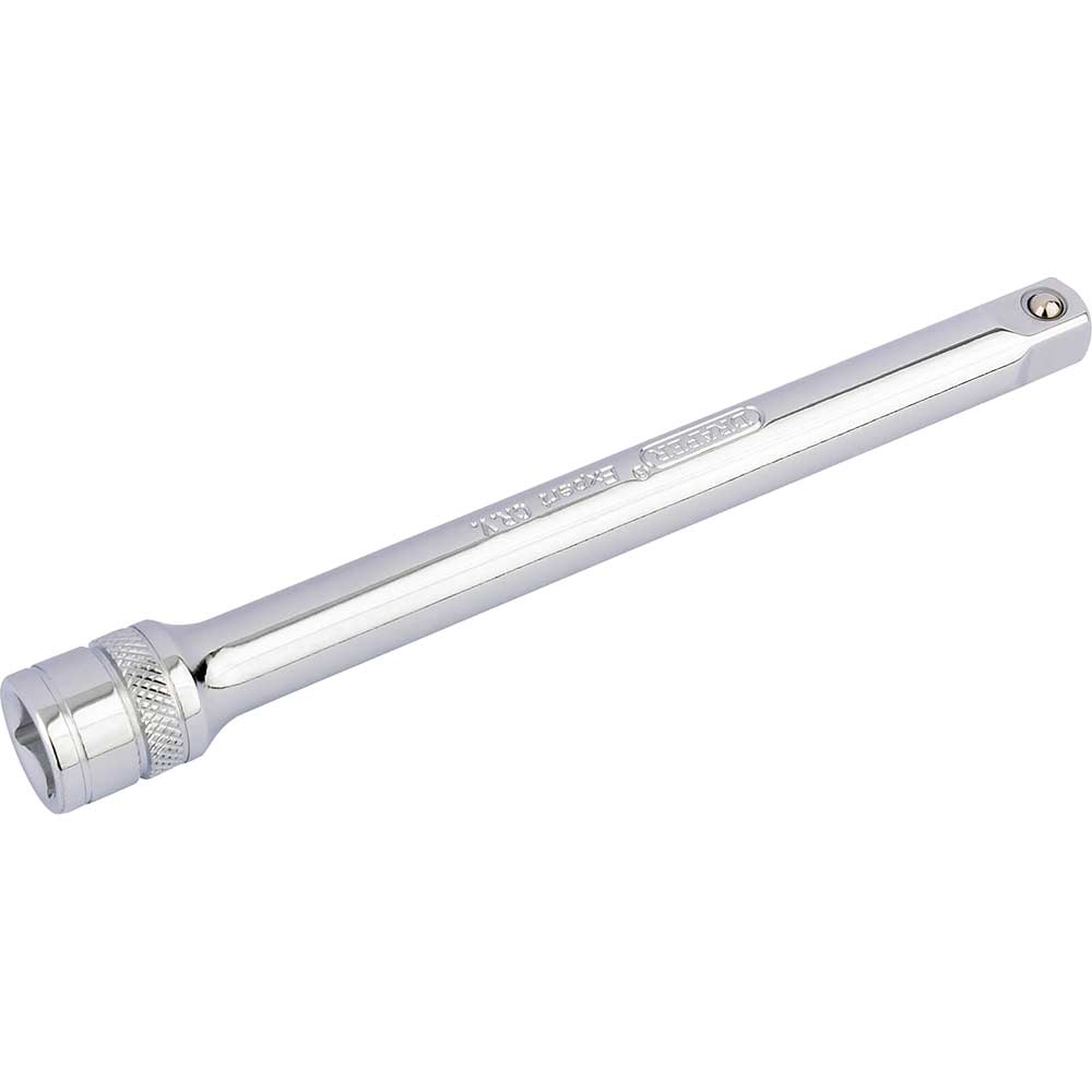 Draper 3/8" Drive Polished Chrome Socket Extension Bar 3/8" 150mm