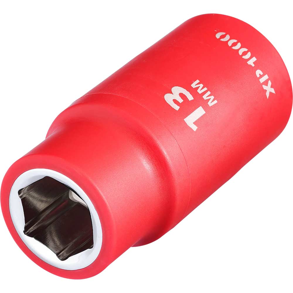 Draper XP1000 1/2" Drive VDE Insulated Hexagon Socket 1/2" 13mm