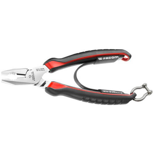 Facom SLS Combination Pliers Safety Lock System 180mm