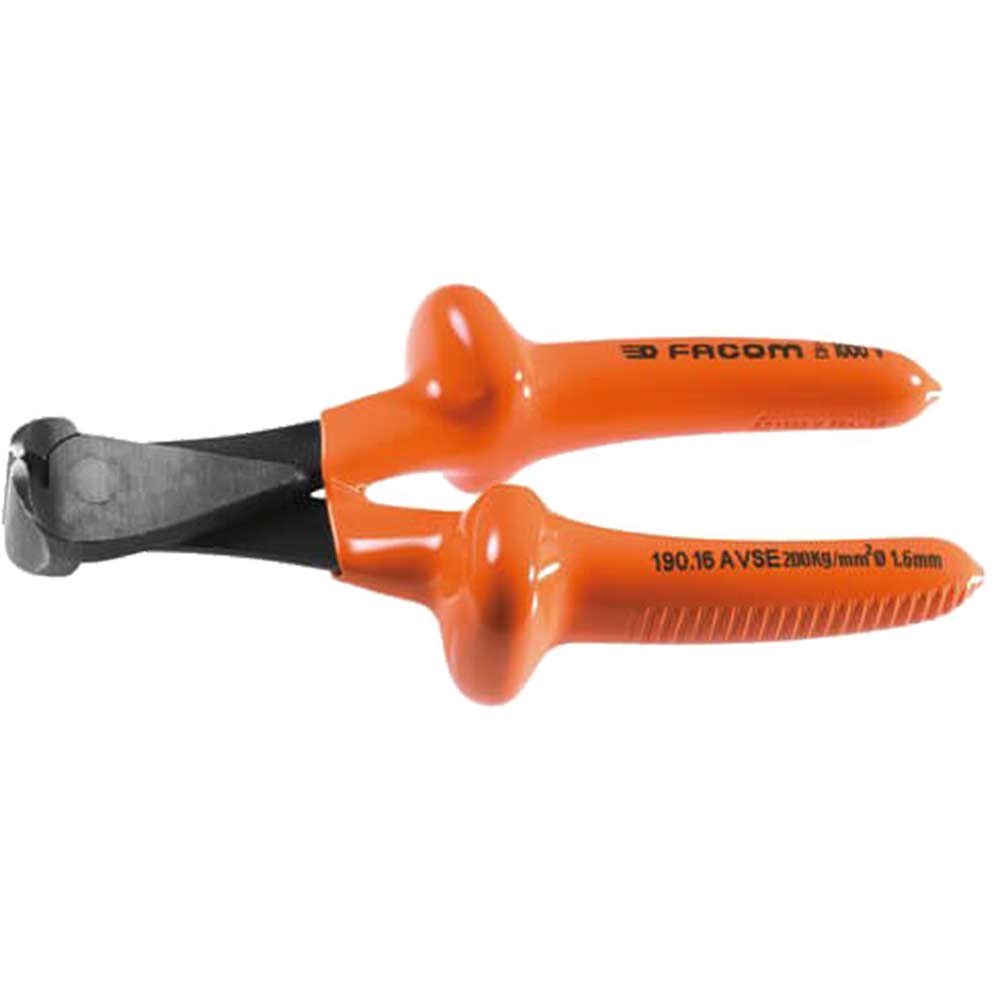 Facom 190.16 VSE Series Insulated End Cutting Nipper 160mm